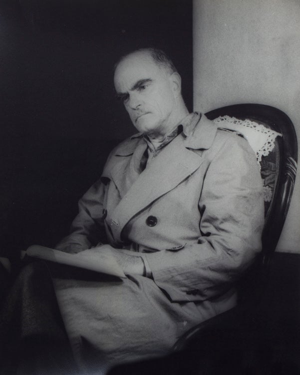 Item #261192 Portrait photograph of Thornton Wilder. Thornton Wilder, Carl Van Vechten.