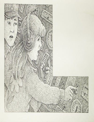 30 pen and ink illustrations for the children's book "Dangerous Fortune" by Norman Borisoff