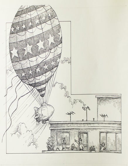 30 pen and ink illustrations for the children's book "Dangerous Fortune" by Norman Borisoff