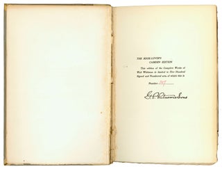 Item #261368 Complete Writings. Issued under the editorial supervision of his Literary Executors,...