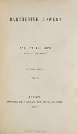 Item #261404 The Kellys and the O'Kellys. Anthony Trollope