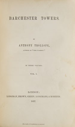 Item #261404 The Kellys and the O'Kellys. Anthony Trollope