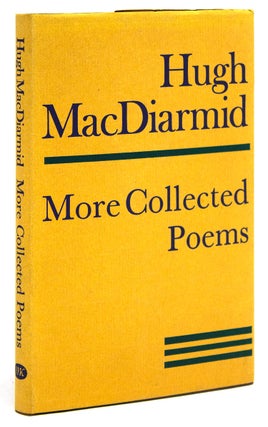 Item #261948 More Collected Poems. Hugh MacDiarmid