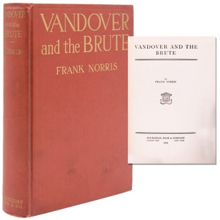 Item #262120 Vandover and the Brute. Frank Norris