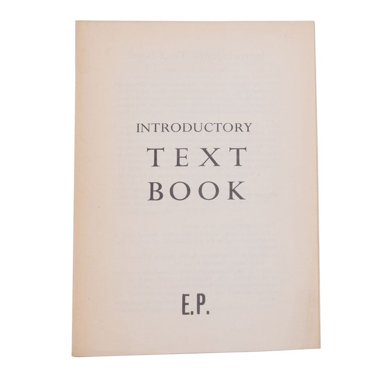 Introductory Text Book