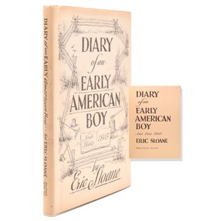 Item #263140 Diary of an Early American Boy. Noah Blake 1805. Eric Sloane