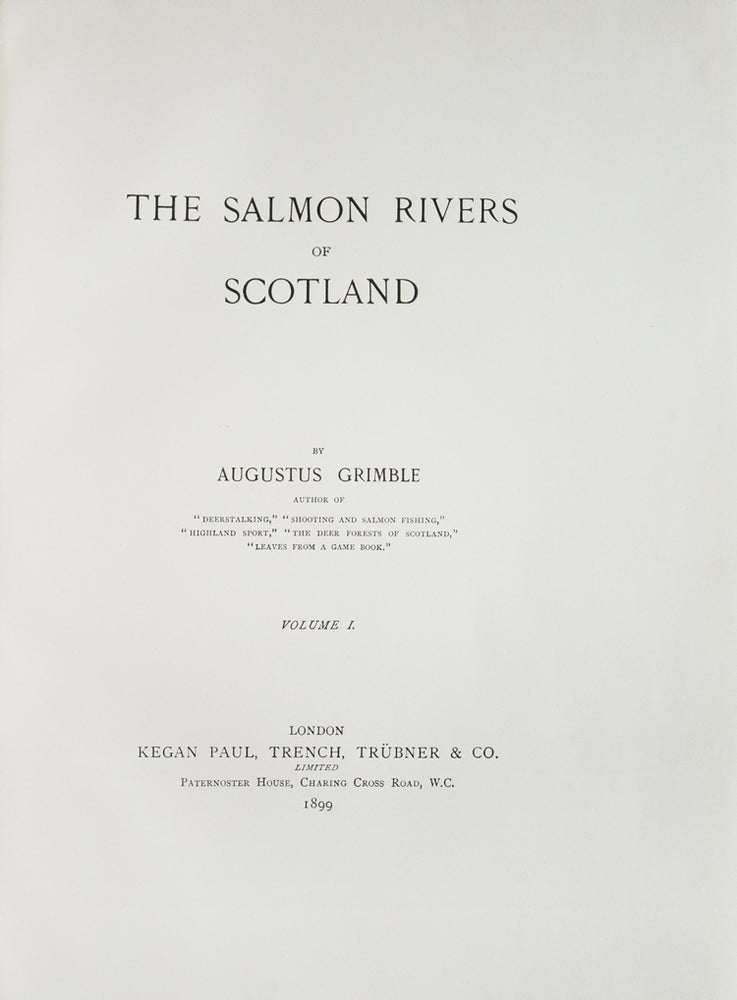 The Salmon Rivers of Scotland
