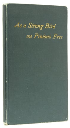 Item #263369 As a Strong Bird on Pinions Free. And Other Poems. [At head of title:] Leaves of...