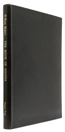 Item #263500 The Book of Ahania. William Blake