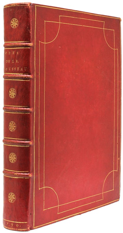 Item #264557 Odes, Cantates, Epîtres et Poésies Diverses [from: Collection des Auteurs Classiques François et Latins]. Jean Baptiste Rousseau.