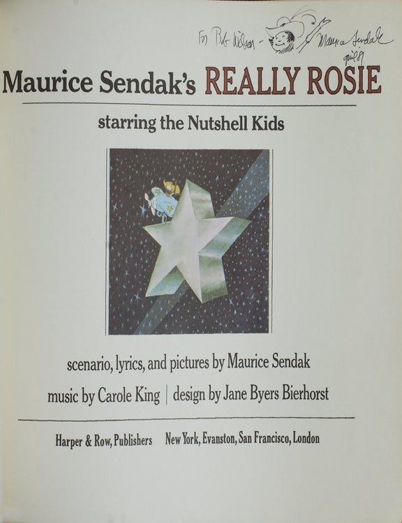 Maurice Sendak's Really Rosie Starring the Nutshell Kids, Music by Carole King
