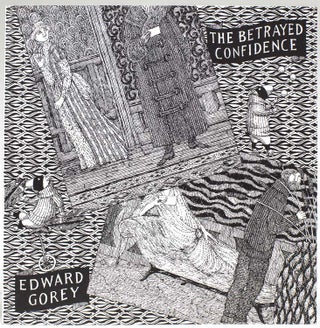 Item #264898 The Betrayed Confidence. Seven Series of Dogear Wryde Postcards. Edward Gorey