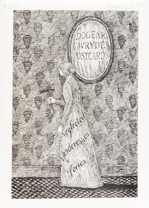 Item #264906 Dogear Wryde Postcards: Neglected Murderesses Series. Edward Gorey