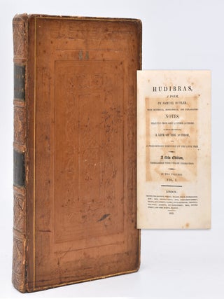 Item #26492 Hudibras, A Poem...with Historical, Biographical, and Explanatory Notes, selected by...