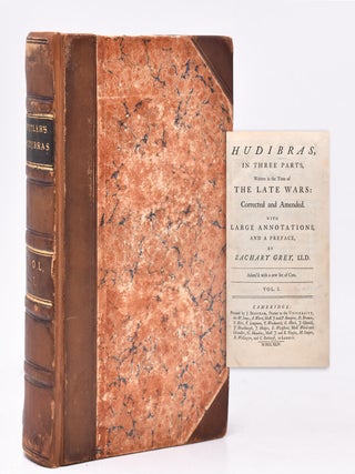 Item #26494 Hudibras, in three parts, written in the Time of the Late Wars: Corrected and...