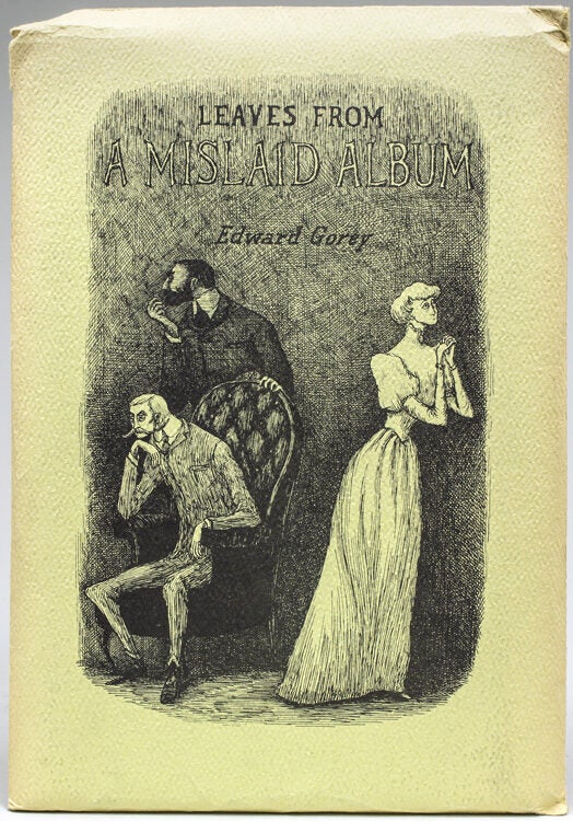 Item #265115 Leaves from a Mislaid Album. Edward Gorey.