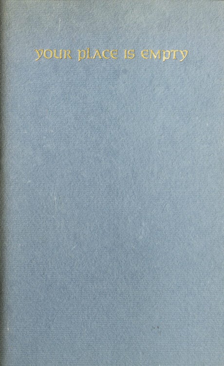 Item #265206 Your Place Empty. Anne Tyler.