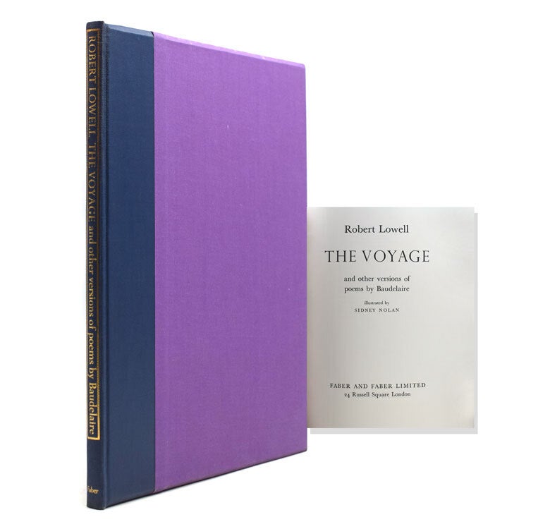 Item #265639 The Voyage and other versions of poems by Baudelaire. Robert Lowell.