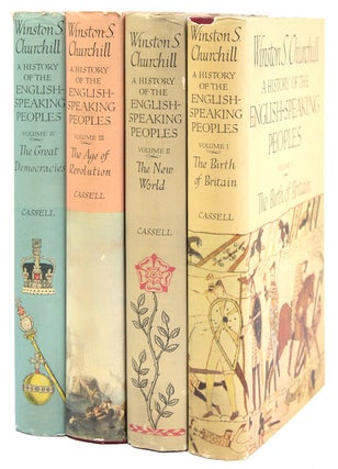 Item #265719 A History of the English-Speaking Peoples. Vol I: The Birth of Britain; Vol. II: The...