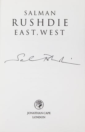 Item #265737 Salman Rushdie collection: signed first editions and advanced proofs. Salman Rushdie