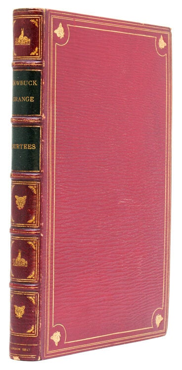 Item #265855 Hawbuck Grange, or, The Sporting Adventures of Thomas Scott, Esq. Robert Smith Surtees.