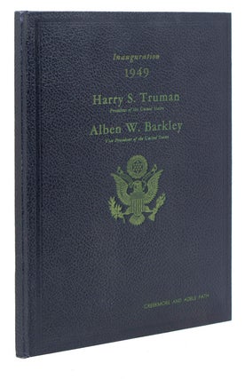 Item #265890 Official Program Commemorating the Inauguration of Harry Truman...and Alben W....