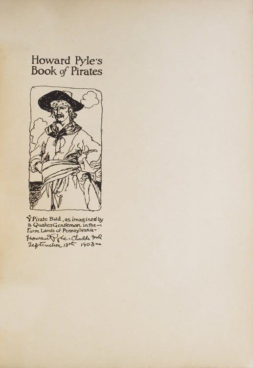 Howard Pyle's Book of Pirates. Compiled by Merle Johnson