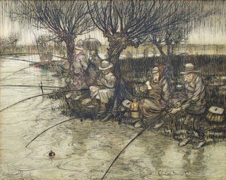 Item #266081 "Anglers in the Rain" Rackham, Arthur