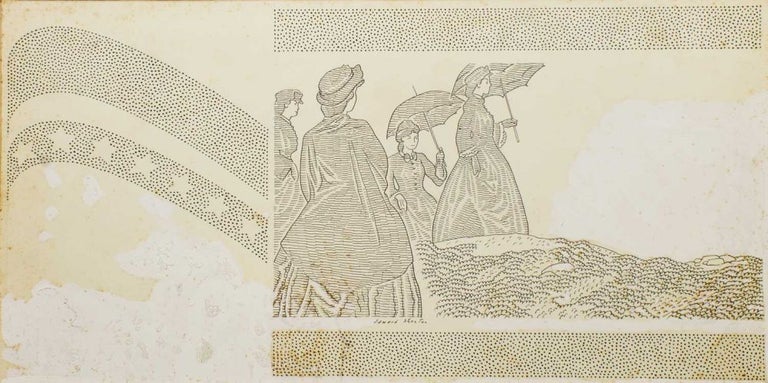 Three original ink drawings to illustrate the serial publication of William Faulkner's The Unvanquished in The Saturday Evening Post