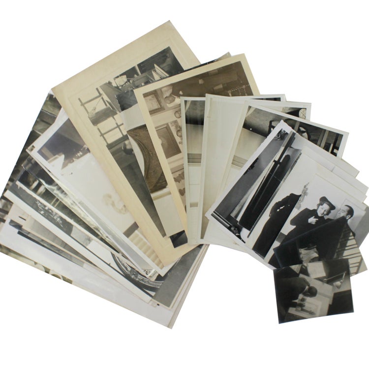 Item #266125 28 Photographs of Reynaldo Luza, his studio and others. Reynaldo Luza.