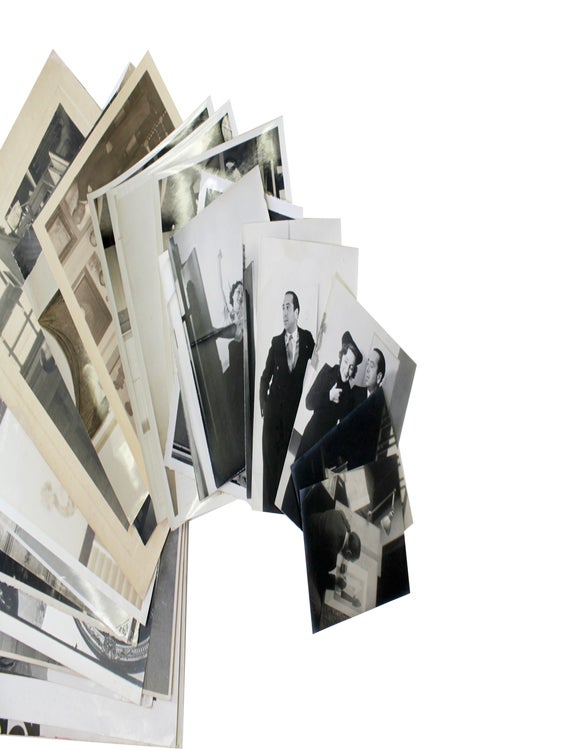 28 Photographs of Reynaldo Luza, his studio and others