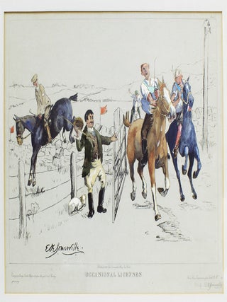 Item #266325 THE COMPLETE SET OF FOUR HAND-COLORED PRINTS ILLUSTRATING INCIDENTS IN THE &ldquo;IRISH...