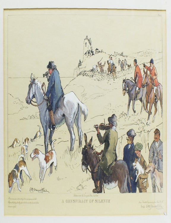 THE COMPLETE SET OF FOUR HAND-COLORED PRINTS ILLUSTRATING INCIDENTS IN THE “IRISH R.M.”... (2/2)