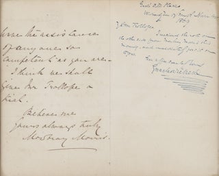 Item #267671 Autograph Letter, signed (“Charles Dickens” with flourish), to Adolphus...