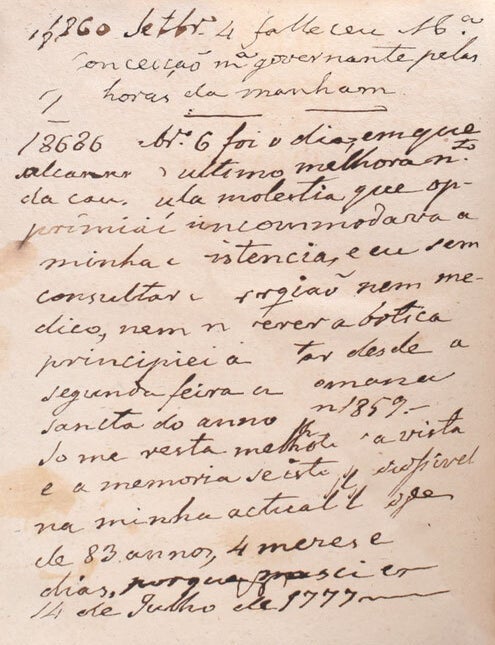 Almanak Familiar para 1860, 1866, 1870 Segundo depois do Bissexto contendo Alem Callendario e Artigos do Costume