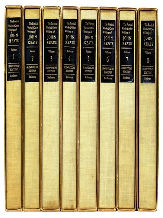 Item #267836 The Poetical Works and Other Writings &hellip; edited by H. Buxton Forman. Revised with...