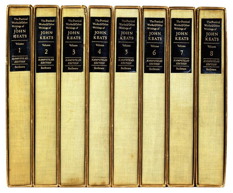 The Poetical Works and Other Writings … edited by H. Buxton Forman. Revised with Additions by Maurice Buxton Forman. With an Introduction by John Masefield