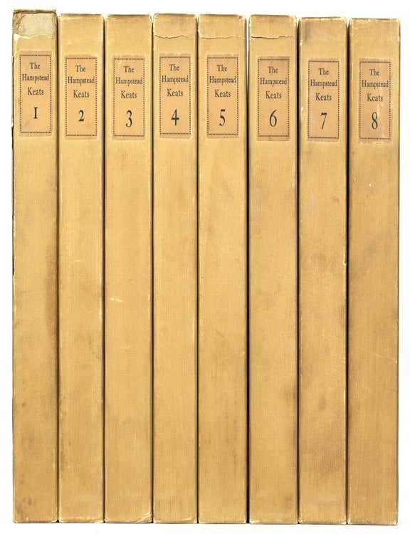 The Poetical Works and Other Writings &hellip; edited by H. Buxton Forman. Revised with Additions by Maurice Buxton Forman. With an Introduction by John Masefield