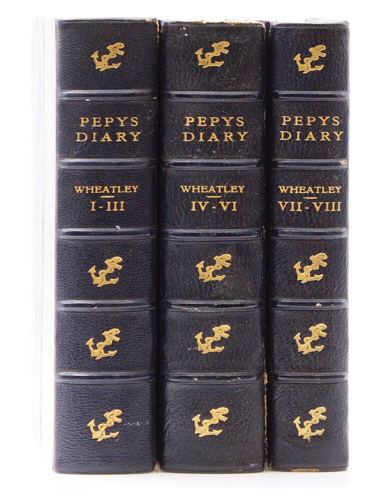 The Diary of. Samuel Pepys, M.A., F.R.S. Clerk of the Acts and Secretaty ogf the Admiralty...Edited, with Additions by Henry B. Wheatley