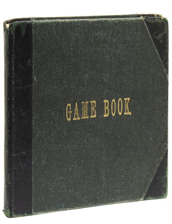 Item #267927 Webster's Improved Game Book or Register of Game Killed and Disposed of. Ernest Moon, compiler.