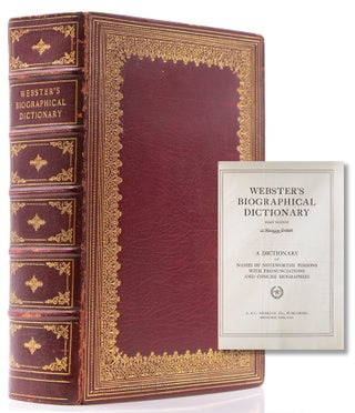 Item #268014 Webster's Biographical Dictionary