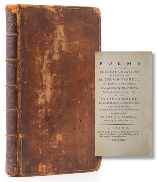 Item #27342 Poems upon Several Occasions…published by Mr. Pope…With the Life of Zoilus: and...