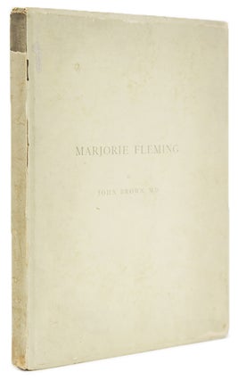 Item #27897 Marjorie Fleming A Sketch Being the Paper Entitled Pet Marjorie A Story of Child Life...