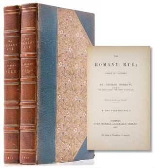Item #27920 The Romany Rye; a Sequel to "Lavengro" George Borrow
