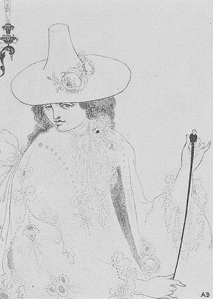 Item #27969 “D'Albert (a vignette)”. Aubrey Beardsley
