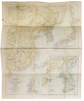 Item #27983 Map of Eastern China, Japan & Korea, 1898. Japan