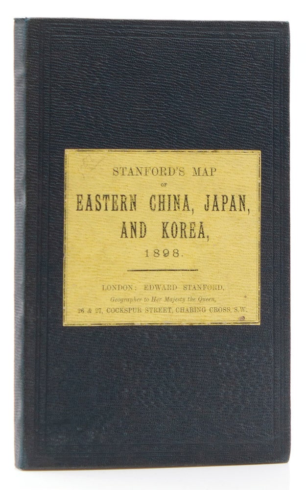 Map of Eastern China, Japan & Korea, 1898