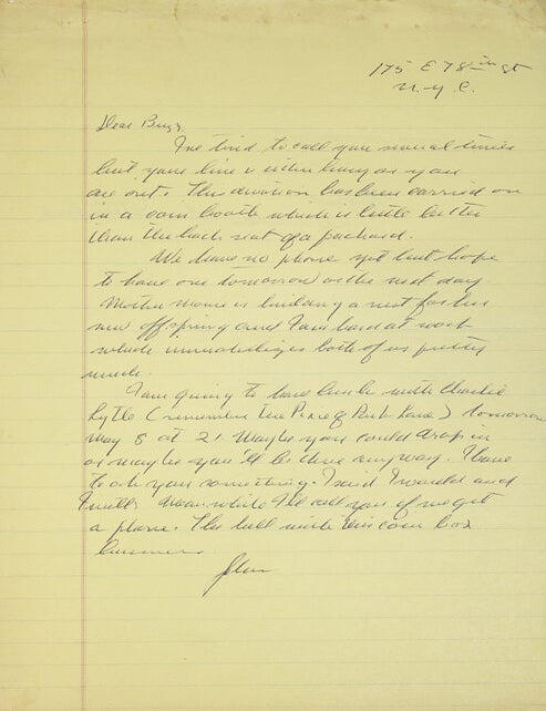 Autograph Letter Signed ("John"), to Burgess Meredith, on Steinbeck's frustrating attempts to reach him by phone