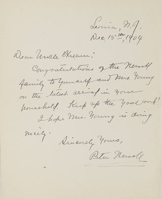 Item #300019 Autograph Letter, signed. Lynd Ward