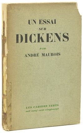 Item #300033 Un Essai sur Dickens. Charles Dickens, André Maurois